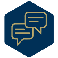 graphic of communication bubbles